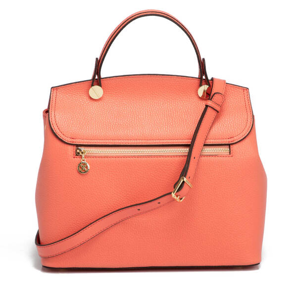 Turuncu Hakiki Deri Kadın Çapraz Askılı Çanta - S25Y1BC79121-S2A - 3