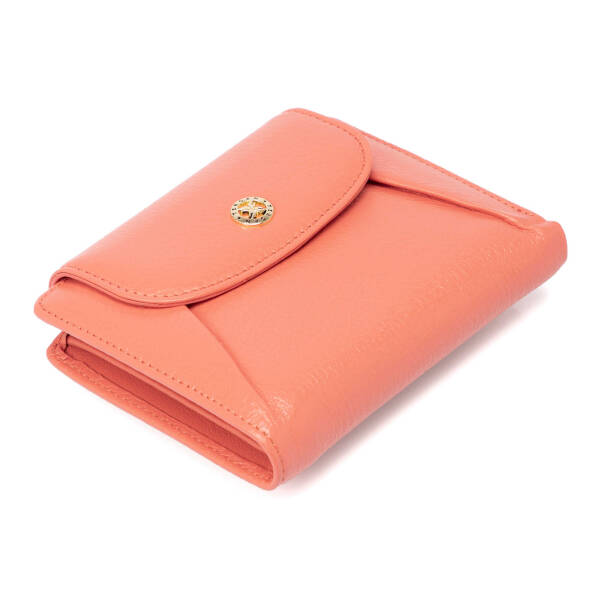 Turuncu Hakiki Deri Kadın Cüzdan - S1CB00005714-G4Z - 1