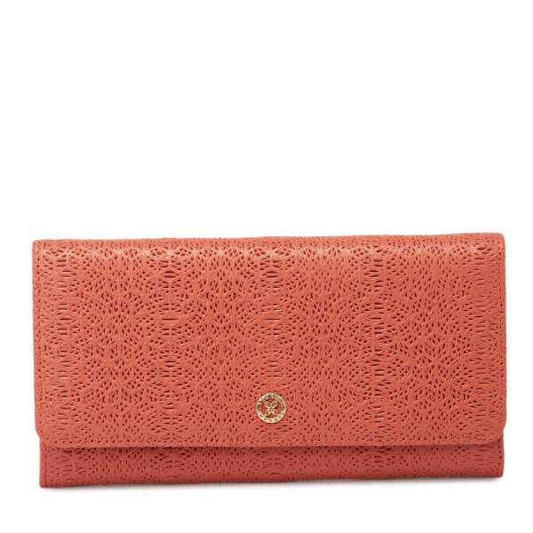 Turuncu Hakiki Deri Kadın Cüzdan - S1CB00005787-S2A - 2