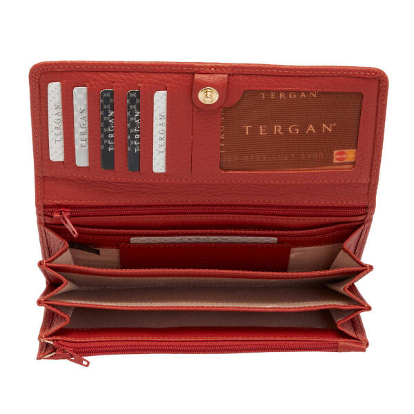 Turuncu Deri Kadın Cüzdan - S1CB00005787-V9G - 3