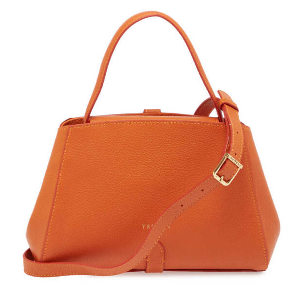 Turuncu Deri Kadın El Çantası - S24Y1BC80282-J35 - 4