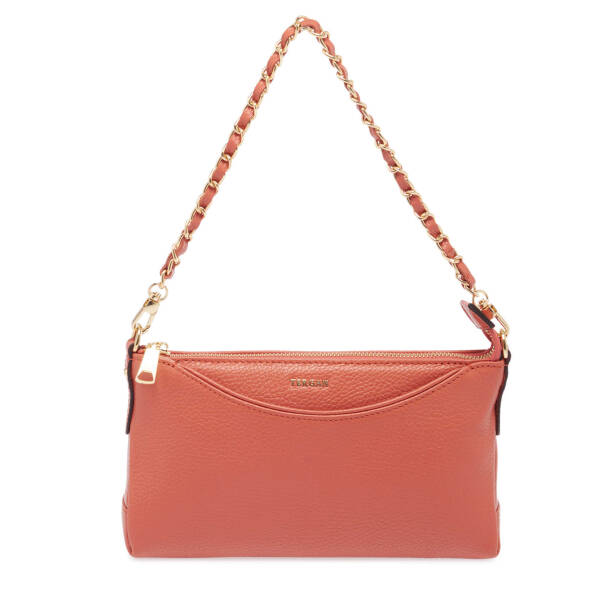 Turuncu Hakiki Deri Kadın Omuz Çantası - S25K1BC79149-S2A - 1