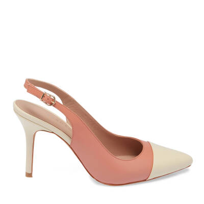  Turuncu Deri Kadın Stiletto - K24I1AY67374-T6T - 3