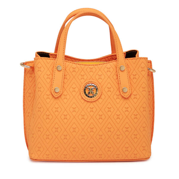 Turuncu Print Kadın Çapraz Askılı Çanta - S1WPR0000806-V3F - 1