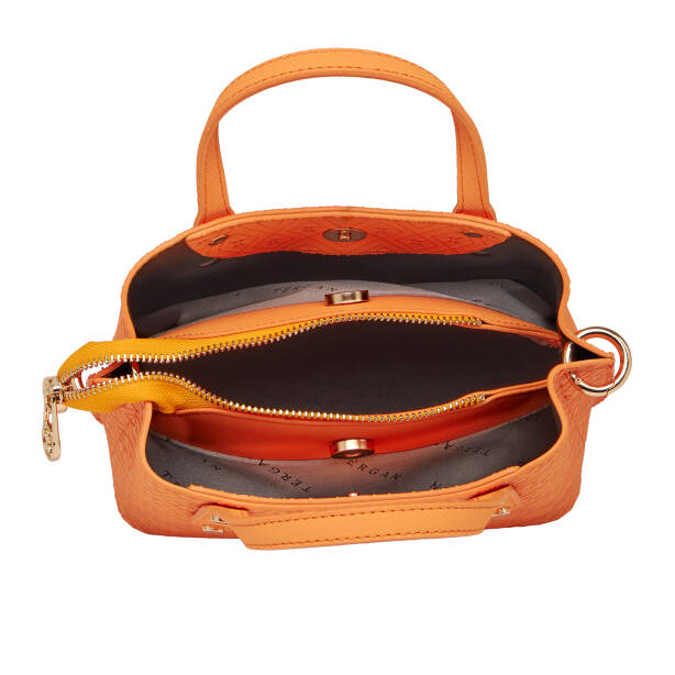 Turuncu Print Kadın Çapraz Askılı Çanta - S1WPR0000806-V3F - 4