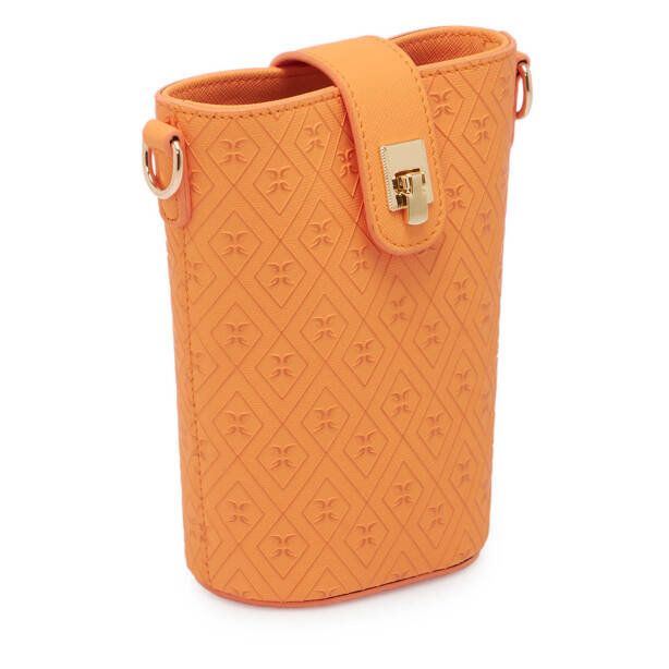 Turuncu Print Kadın Çapraz Askılı Çanta - S25Y1PR09173-V3F - 2