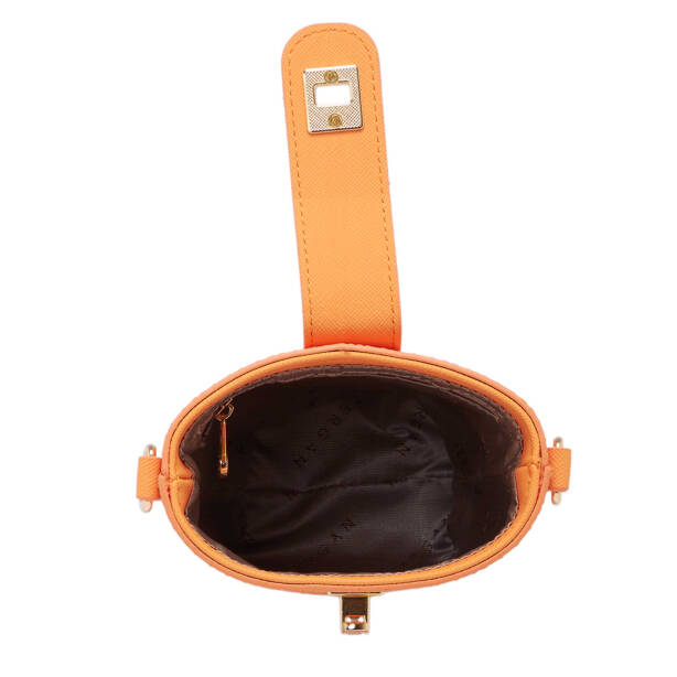 Turuncu Print Kadın Çapraz Askılı Çanta - S25Y1PR09173-V3F - 4