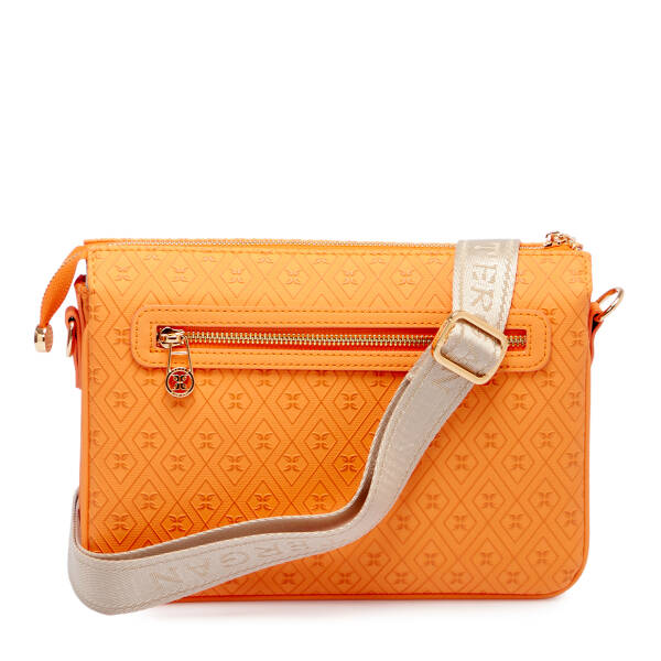 Turuncu Print Kadın Çapraz Askılı Çanta - S26Y1PR09090-V3F - 3