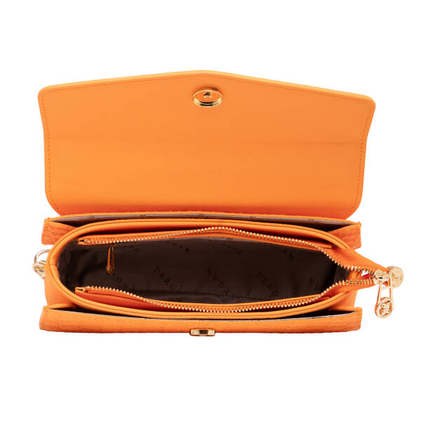 Turuncu Print Kadın Çapraz Askılı Çanta - S26Y1PR09176-V3F - 4