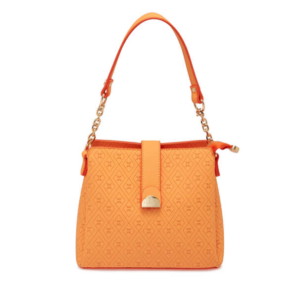 Turuncu Print Kadın Omuz Çantası - S25Y1PR09178-V3F - 1