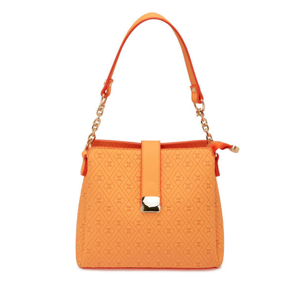 Turuncu Print Kadın Omuz Çantası - S26Y1PR09178-V3F - 1