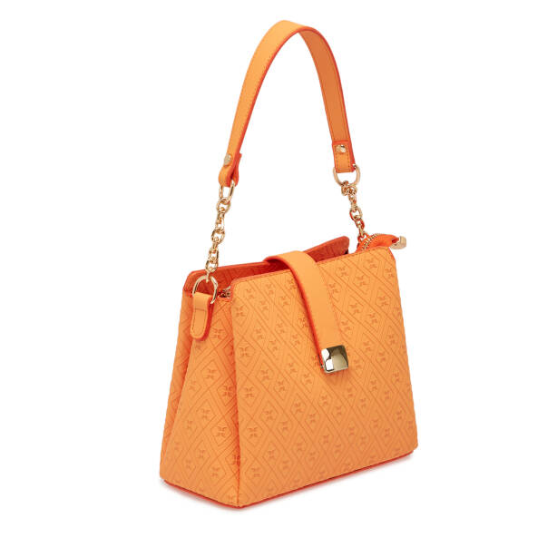 Turuncu Print Kadın Omuz Çantası - S26Y1PR09178-V3F - 2