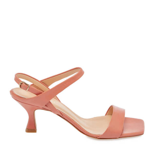 Turuncu Rugan Deri Kadın Topuklu Ayakkabı - K24Y1AY67176-T6R - 3