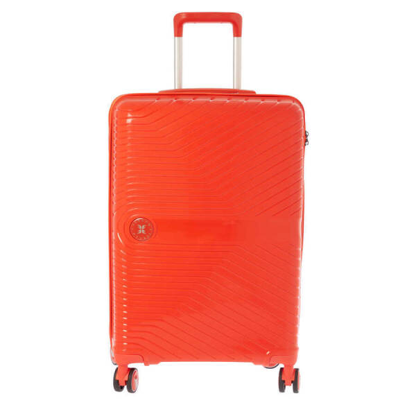 Turuncu Unisex Büyük Boy Valiz - S1SC00047428-I72 - 1