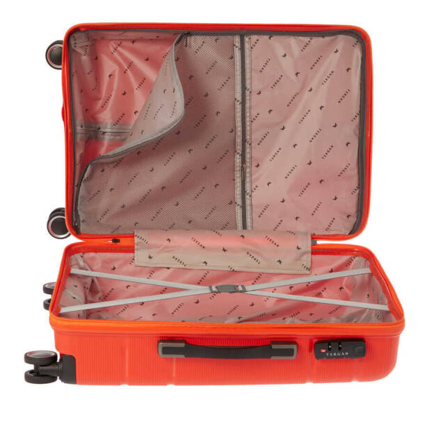 Turuncu Unisex Büyük Boy Valiz - S1SC00047528-I72 - 5