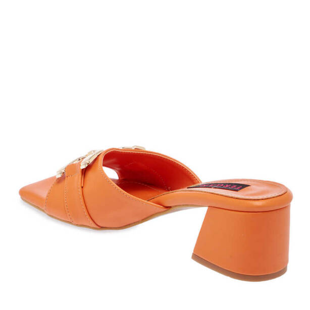 Turuncu Vegan Kadın Terlik - K24Y1TR67445-Q6L - 2