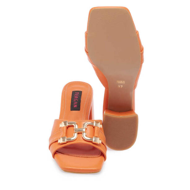 Turuncu Vegan Kadın Terlik - K24Y1TR67445-Q6L - 4