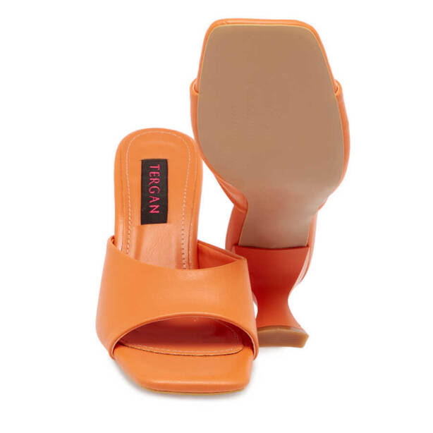 Turuncu Vegan Kadın Terlik - K24Y1TR67446-Q6L - 4