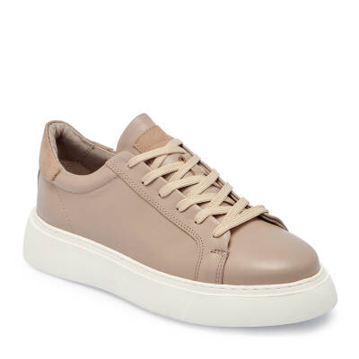  Vizon Deri Erkek Sneaker - E24I1AY56603-A44 - 1