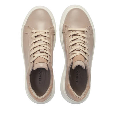  Vizon Deri Erkek Sneaker - E24I1AY56603-A44 - 5