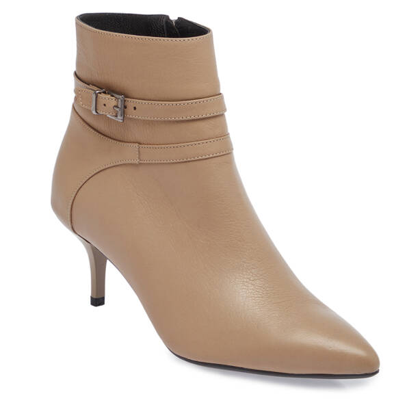 Vizon Deri Kadın Bot - K23K1BT66937-A44 - 1