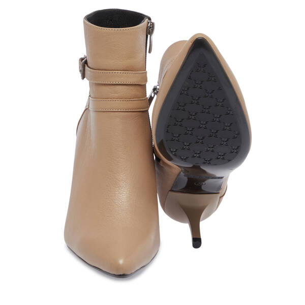 Vizon Deri Kadın Bot - K23K1BT66937-A44 - 4