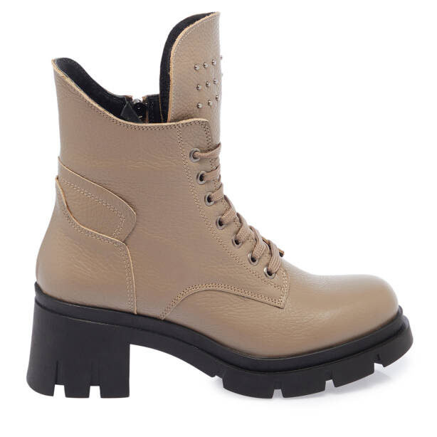 Vizon Hakiki Deri Kadın Bot - K23K1BT67205-A44 - 1