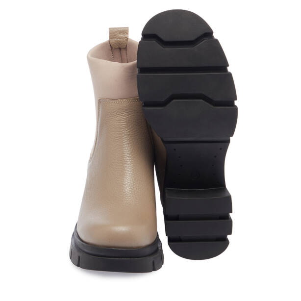 Vizon Deri Kadın Bot - K23K1BT67207-A44 - 4