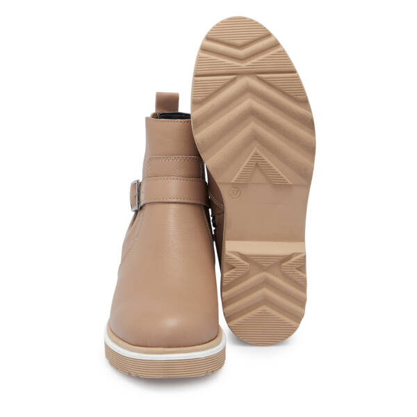 Vizon Deri Kadın Bot - K25K1BT68172-A44 - 4