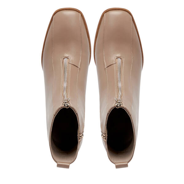 Vizon Deri Kadın Bot - K25K1BT68182-A44 - 5