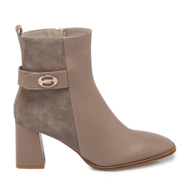 Vizon Deri Kadın Bot - K25K1BT68183-A44 - 3