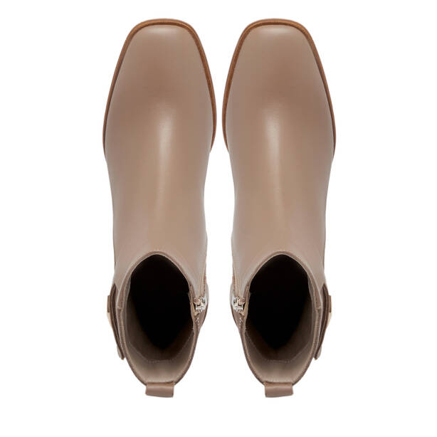 Vizon Deri Kadın Bot - K25K1BT68183-A44 - 5