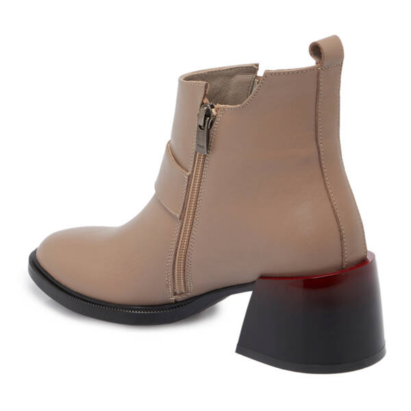 Vizon Deri Kadın Bot - K25K1BT68184-A44 - 2