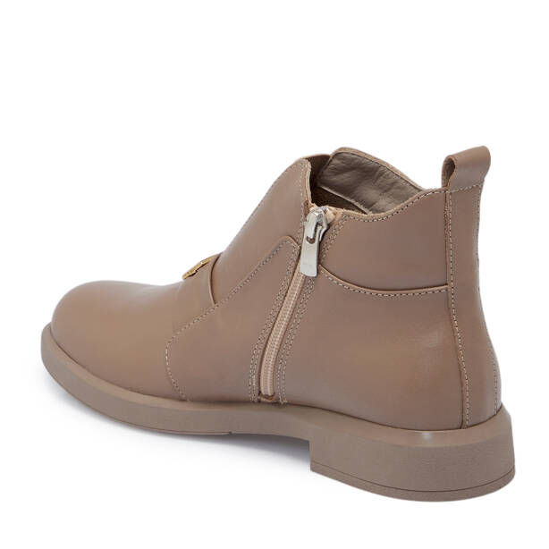 Vizon Deri Kadın Bot - K25K1BT68187-A44 - 2