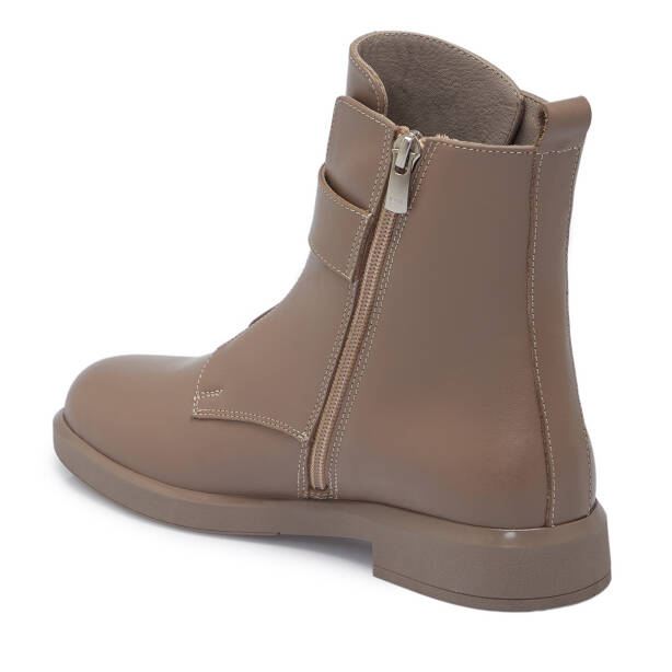 Vizon Deri Kadın Bot - K25K1BT68188-A44 - 2