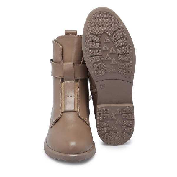 Vizon Deri Kadın Bot - K25K1BT68188-A44 - 4