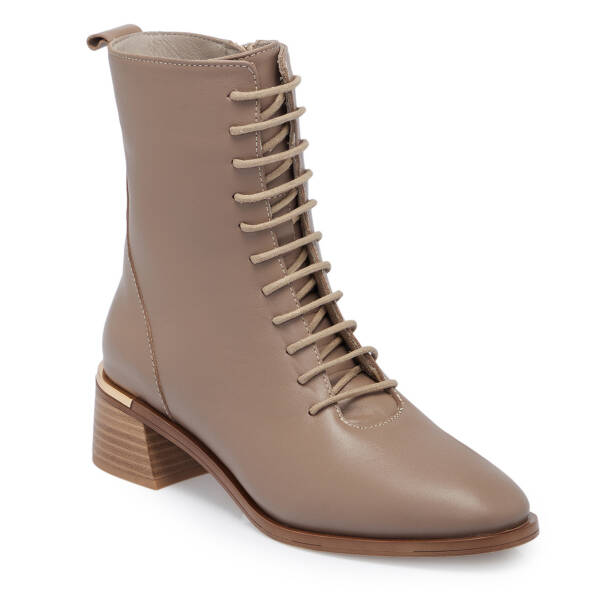 Vizon Deri Kadın Bot - K25K1BT68189-A44 - 1