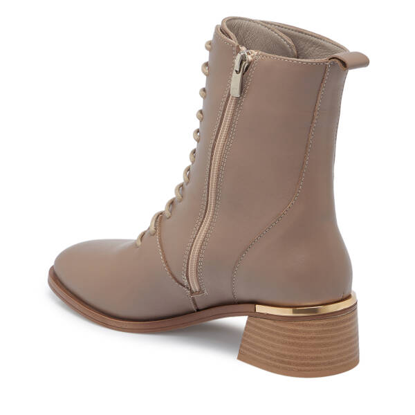 Vizon Deri Kadın Bot - K25K1BT68189-A44 - 2