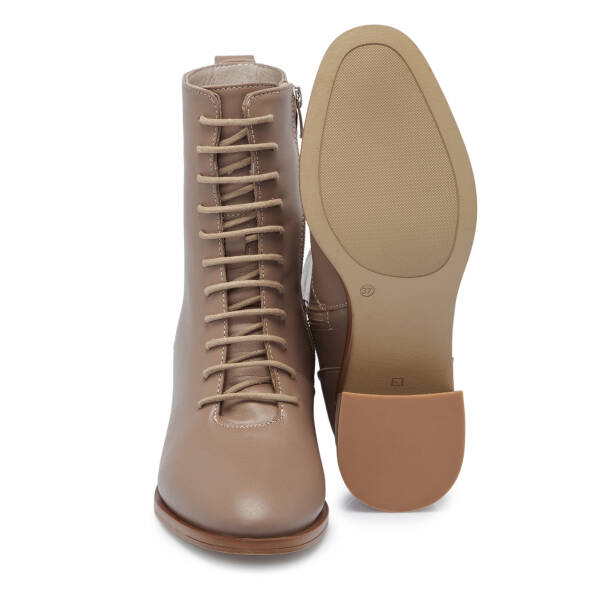 Vizon Deri Kadın Bot - K25K1BT68189-A44 - 4