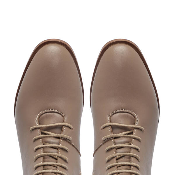 Vizon Deri Kadın Bot - K25K1BT68189-A44 - 5