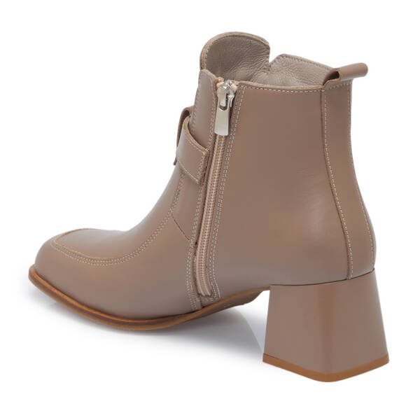 Vizon Deri Kadın Bot - K25K1BT68193-A44 - 2