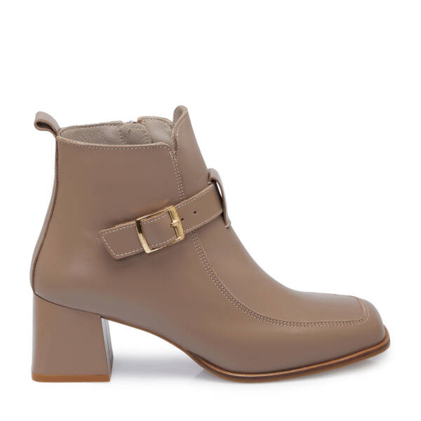 Vizon Deri Kadın Bot - K25K1BT68193-A44 - 3