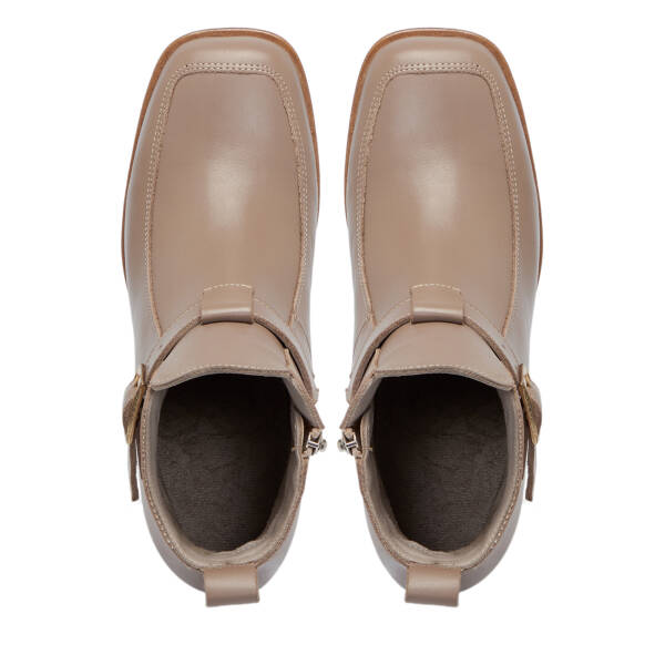 Vizon Deri Kadın Bot - K25K1BT68193-A44 - 5