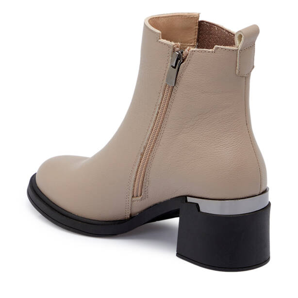 Vizon Deri Kadın Bot - K25K1BT68203-A44 - 2