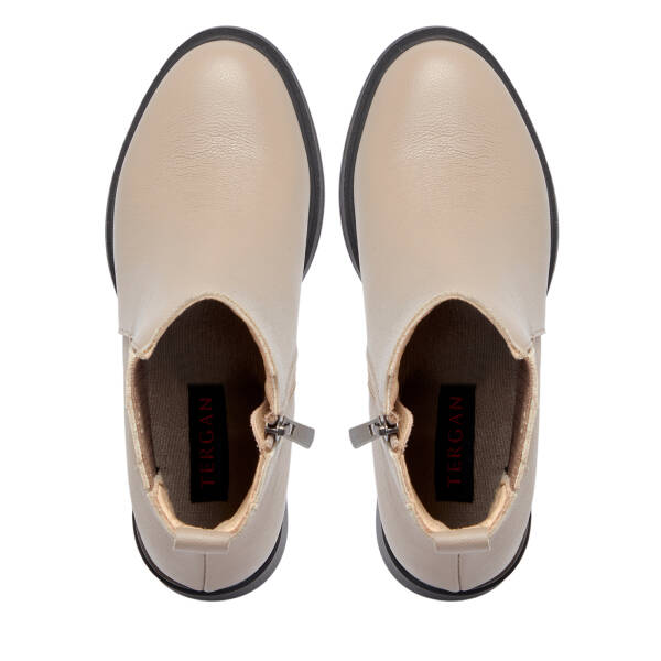 Vizon Deri Kadın Bot - K25K1BT68203-A44 - 5