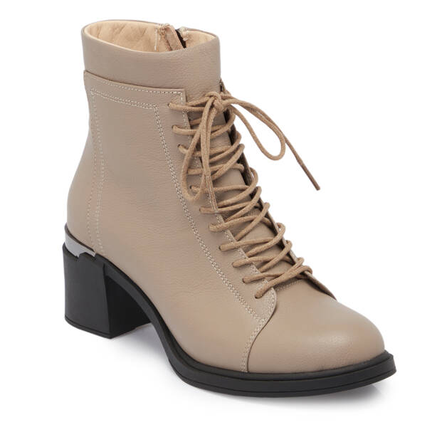 Vizon Deri Kadın Bot - K25K1BT68204-A44 - 1