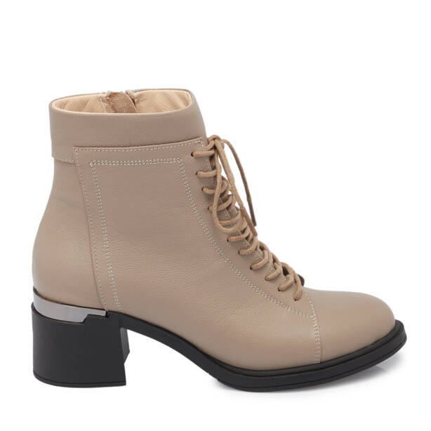 Vizon Deri Kadın Bot - K25K1BT68204-A44 - 3