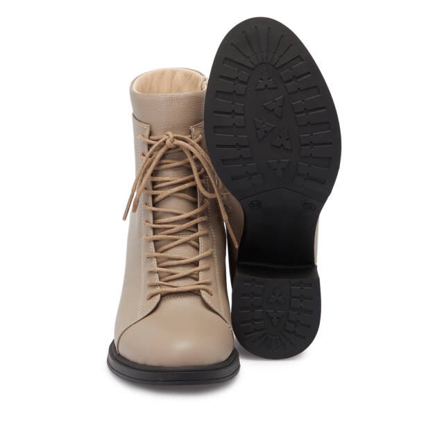 Vizon Deri Kadın Bot - K25K1BT68204-A44 - 4