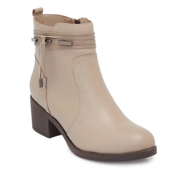 Vizon Deri Kadın Bot - K25K1BT68221-A44 - 1