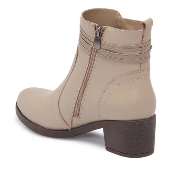 Vizon Deri Kadın Bot - K25K1BT68221-A44 - 2